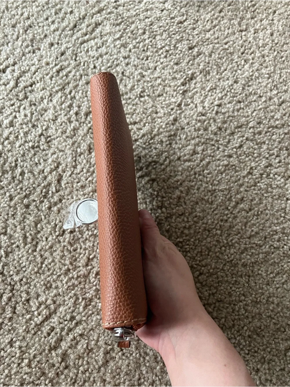 NWOT Dana Buchman Brown Zip Wallet